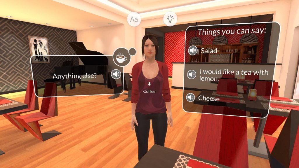 Mondly: Sprachen sprechen lernen in VR